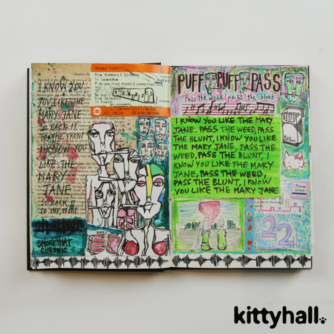 Kitty Hall – Puff Puff Pass (Extended) [00199957658812]
