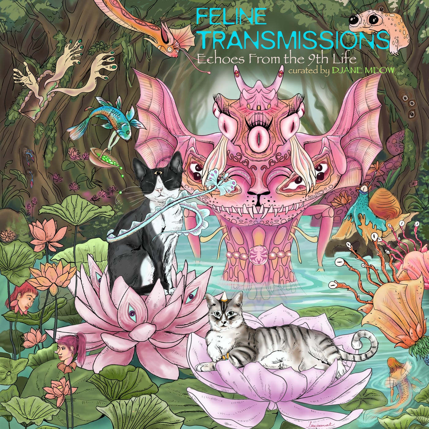Rakasa, Intrapsyche – Feline Transmissions – Echoes From The 9th Life by Djane Meow [HWRVA007]