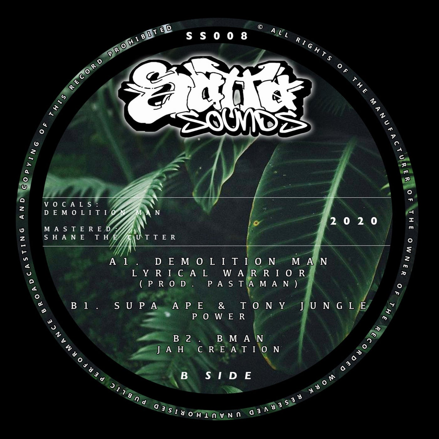 Pastaman, Demolition Man – SSS08 [SSS08]